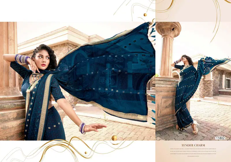 Albeli 3 New Designer Exclusive Wear SOft Silk Printed Saree Collection